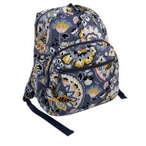 Vera Bradley Charmont Meadow Lavender Quilted Backpack